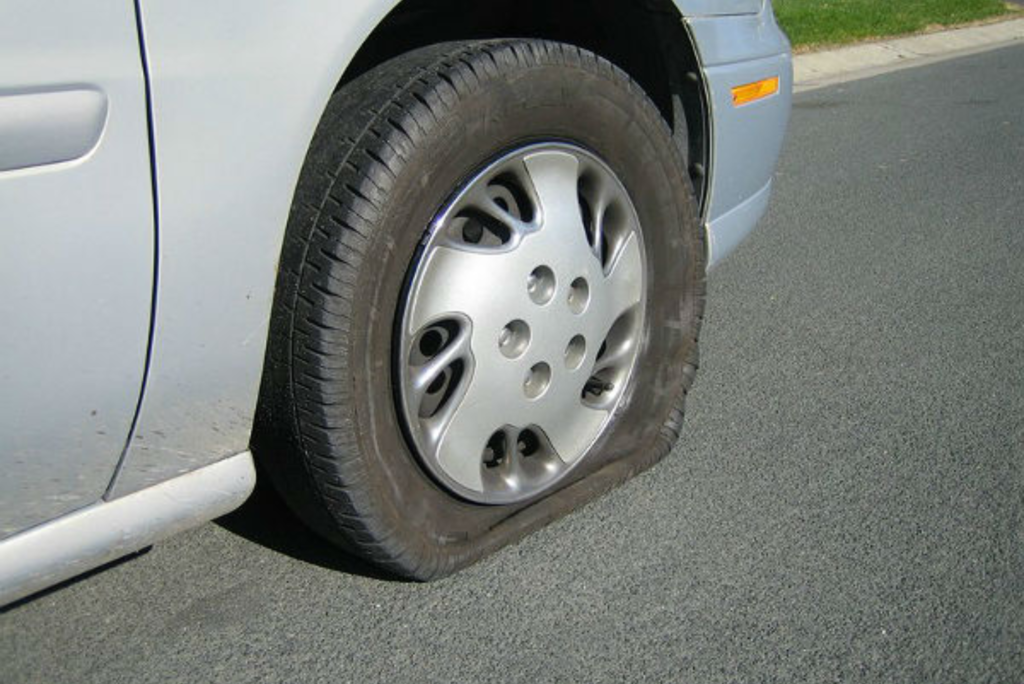 how much to repair a punctured car tyre