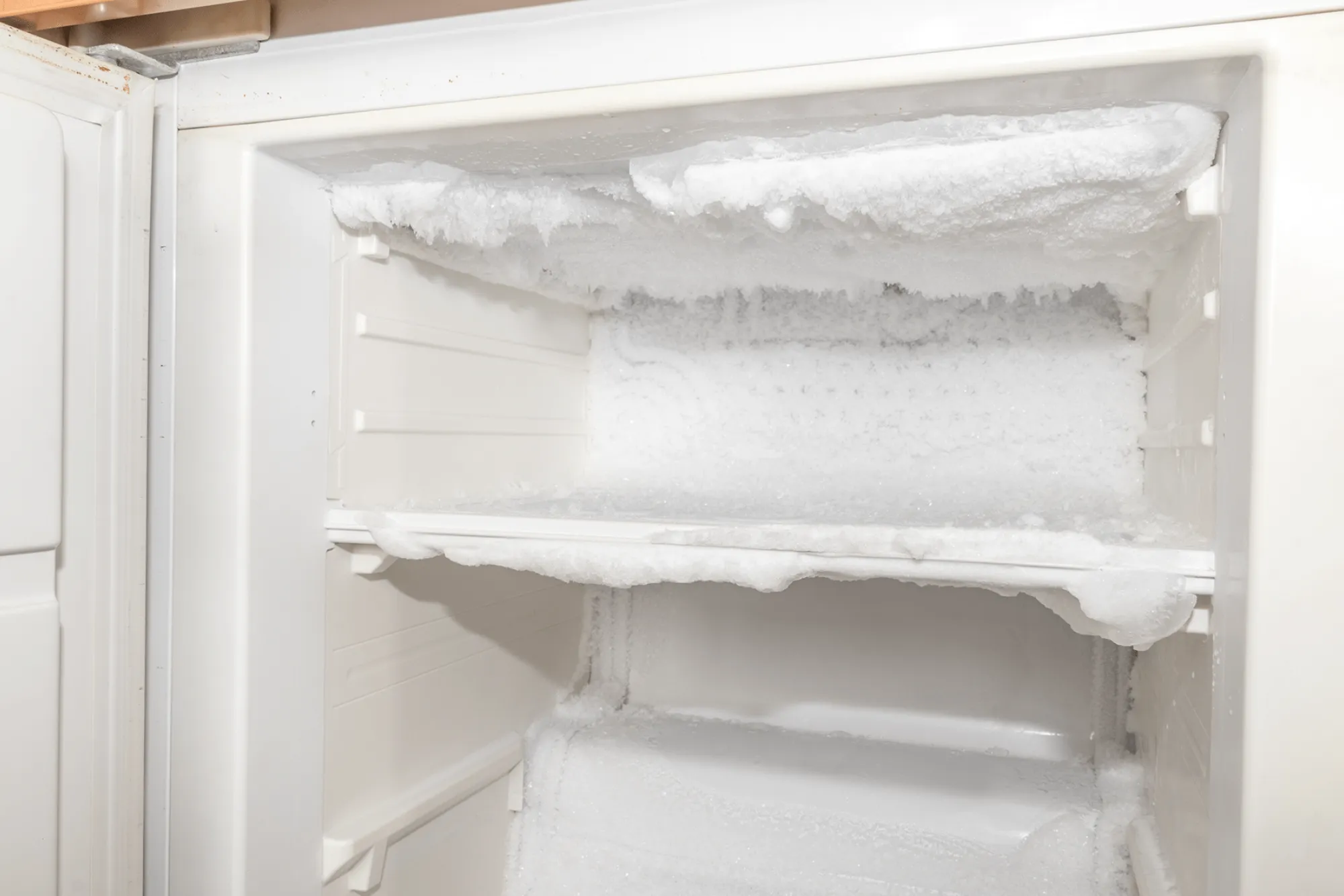 Refrigerator Repair for Frost Build-Up in Freezer
