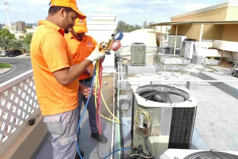 Who provides AC AMC services in UAE?